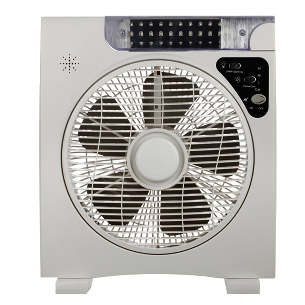 Energy Saving Wall Mounted Cooling Fan 12v DC With 15W Solar Panel