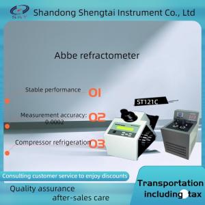  ST-121C Abbe refractometer is visually aimed, and the digital display reading can be temperature corrected Manufactures