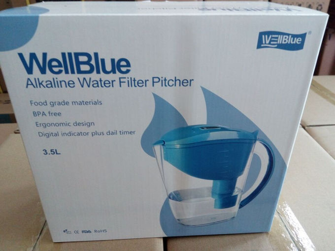BPA Free Food Grade Balance Human Body Acid And Alkaline Alkaline Water Purifier Jug Filter Pitcher