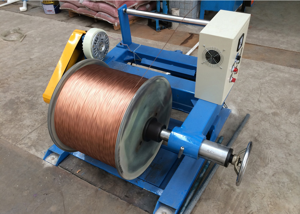 60KW Cable Extruder Machine , PVC Cable Extrusion Machine Line