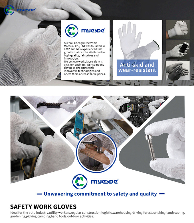 Aramid Cut Resistant Cleanroom Gloves Optional Size Knitted Tactical Gloves High Quality