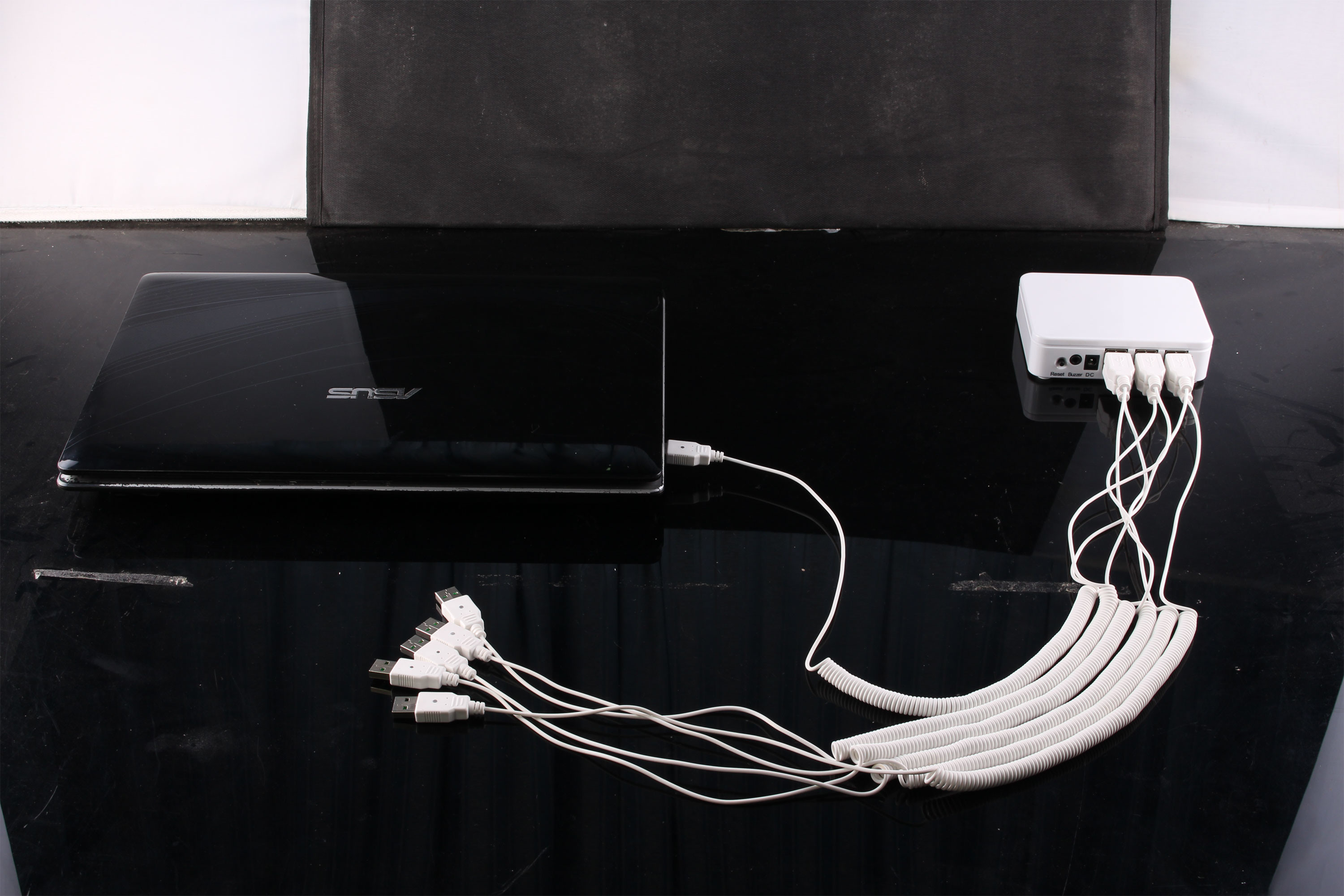Comer Security display USB anti-theft alarm device for laptop cable lock devices