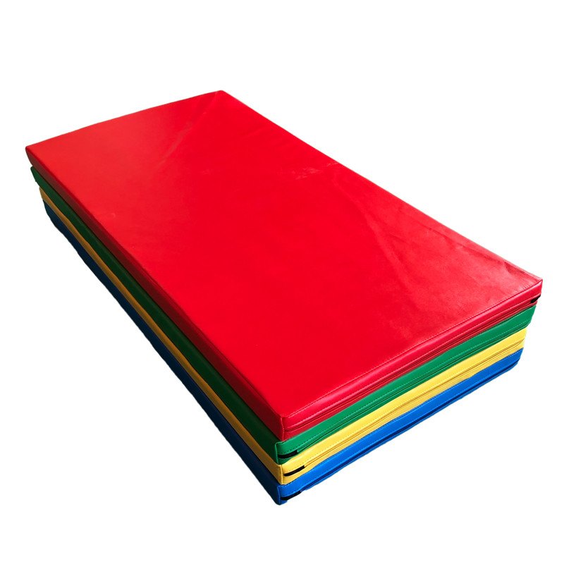 High Jump Gymnastics Tumbling Mat / Fold Up Gymnastics Mat For Children