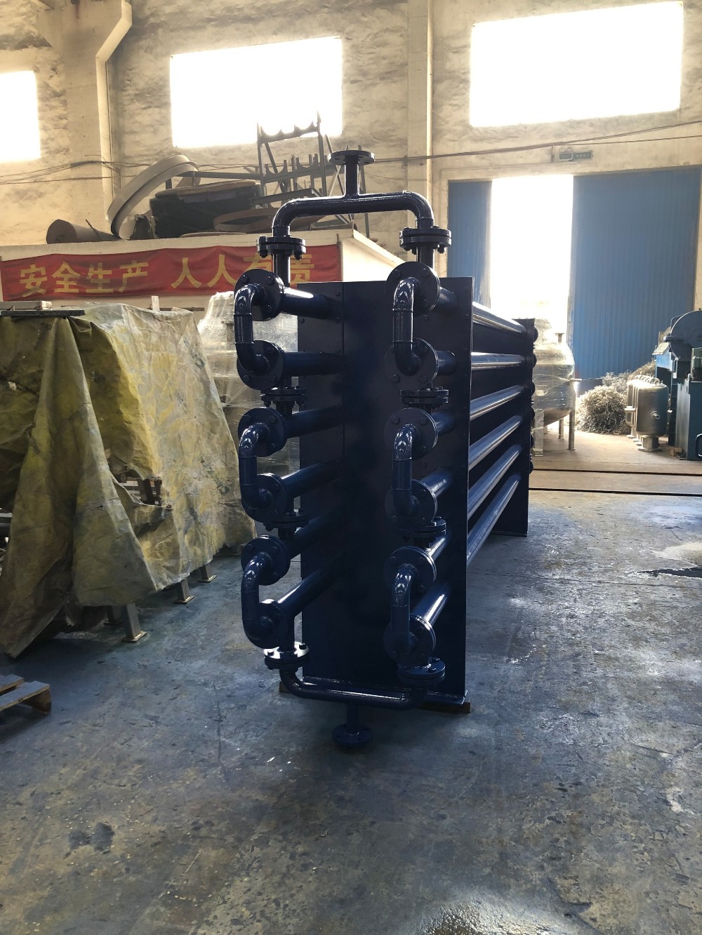 Heavy Duty Industrial Heat Exchanger / Cooling Double Pipe Heat Exchanger