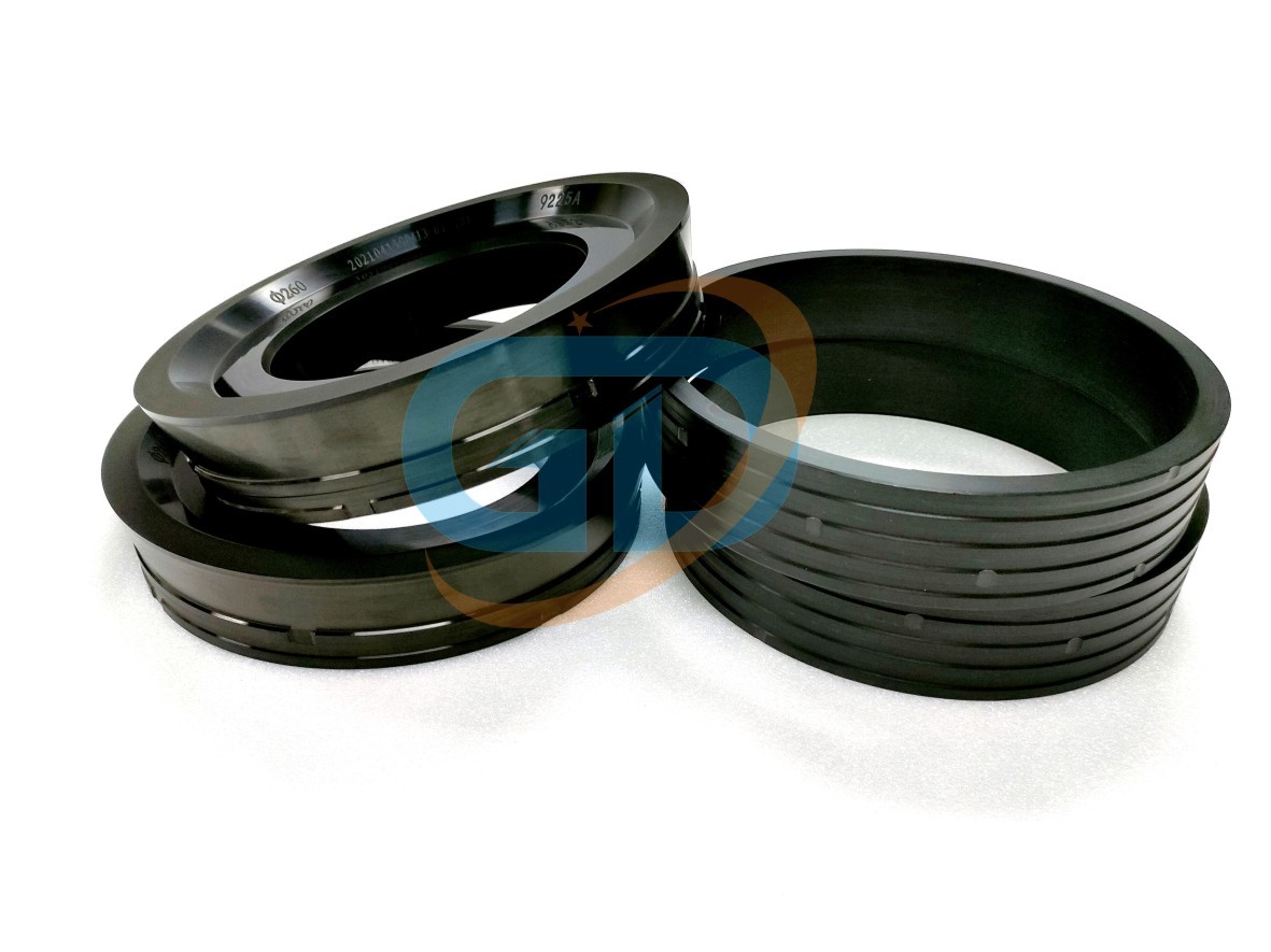 A820606990168 Concrete Pump Piston Ram Spare Parts Black For Delivery Cylinder