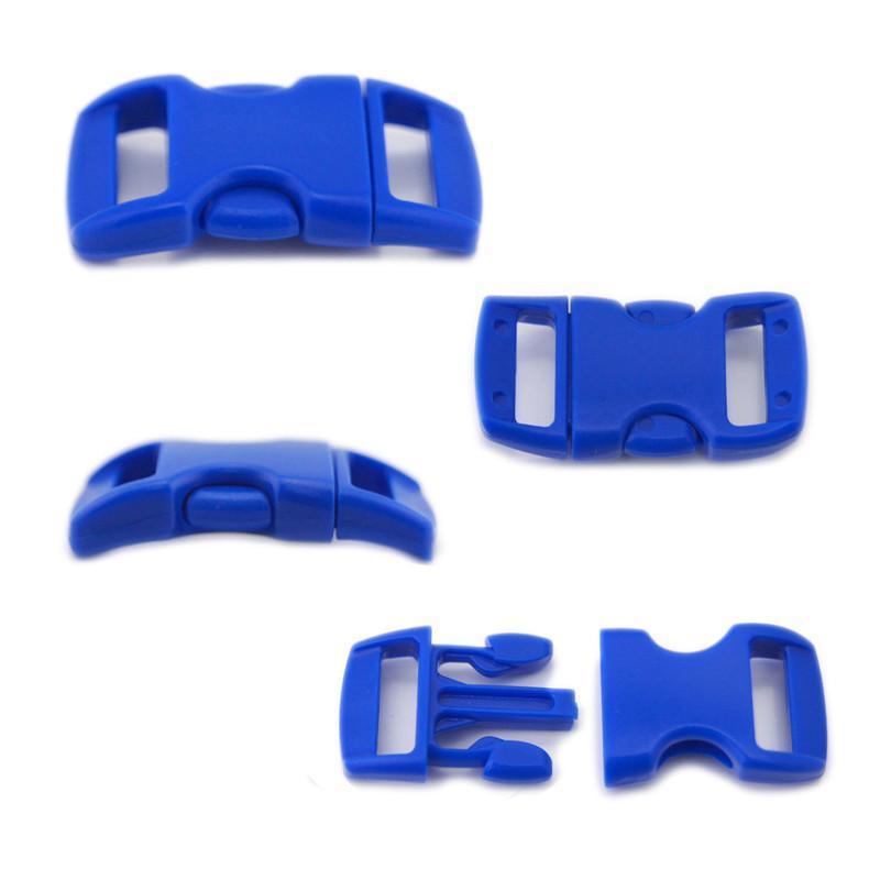 10mm Paracord Curved Side Release Buckle Plastic Buckle for Paracord Bracelet