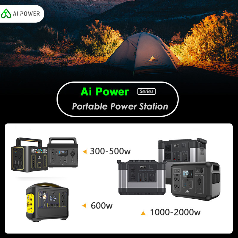 280WH Battery Portable Solar Panel Power Generator 300W