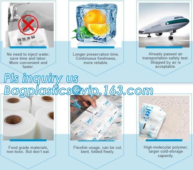 Ice Bag Packs - Set of 3 Hot & Cold Reusable Ice Bags Size 6, 9 and 11 inch - No Leaks, No Drips, non-toxic plastic cool