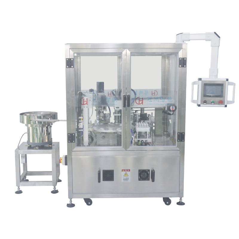1 Head Capping Small Scale Filling Packing Line Machine for Multifunctional Test Tube