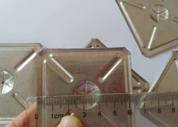 Stainless Steel 2-1/2" Square Self Locking Washer To Insulation Pins