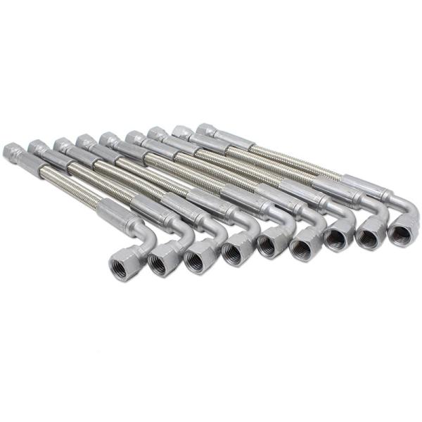 1/4" Stainless Steel Braided Ptfe Hose Perfect Combination Of Strength And