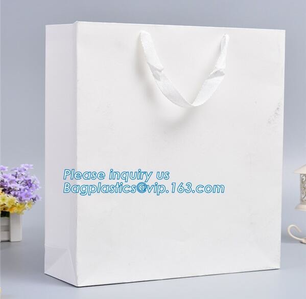 Luxury Paper Gift Carrier Shopping Bag Party Bag with Handles,printed paper carrier bag for apparel shopping bag, bageas