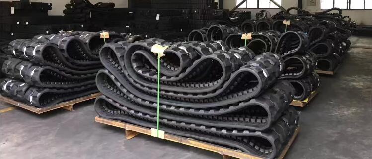 40MN Rubber Track Pad for Construction Works High Reliability