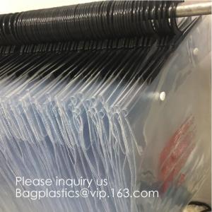  Poly Clear Plastic Hanger Covers Dry Cleaning Bags On Roll For Shirt,Hanger hook plastic bags zipper bag manufacturers Manufactures