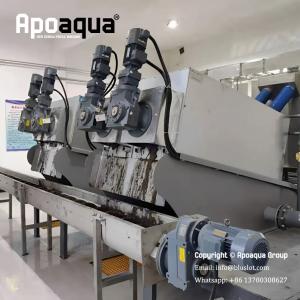  Pig Manure Sludge Dewatering Screw Press Machine – Apoaqua Manufactures