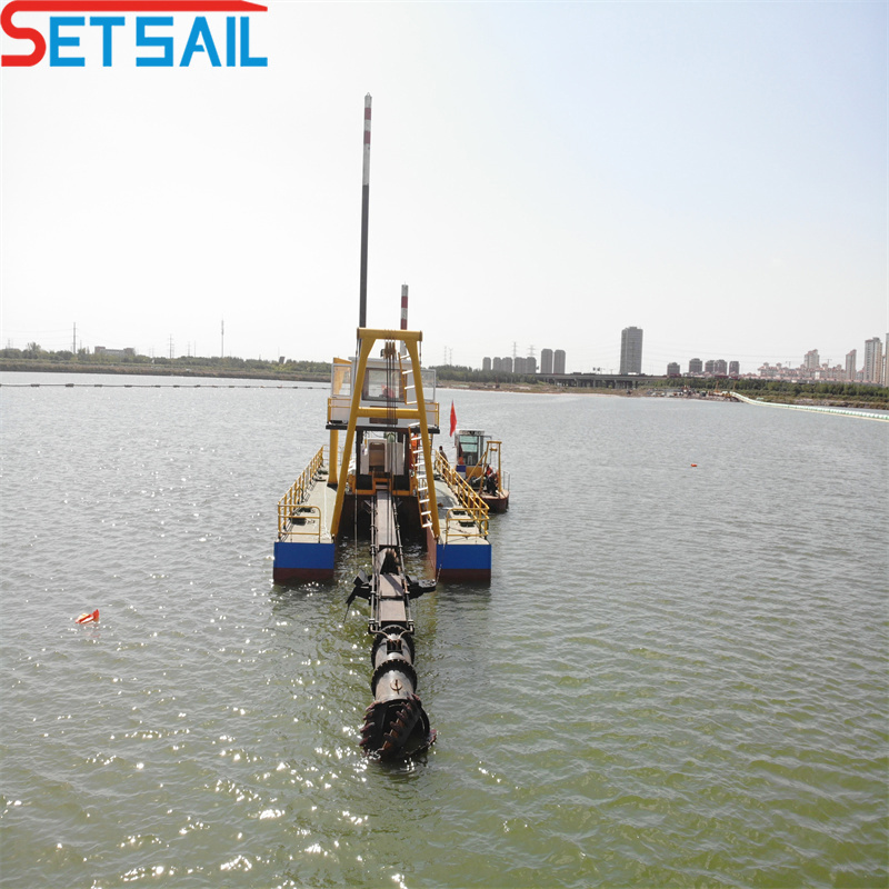 Diesel Engine Cutter Suction Dredger with Hydraulic System
