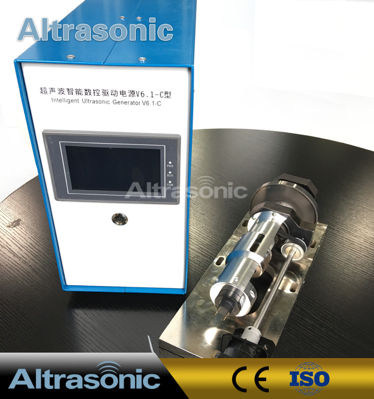 Heat Seal Titanium Ultrasonic Sealing Machine 35Khz 1000W For Cloth Tent Raincoat