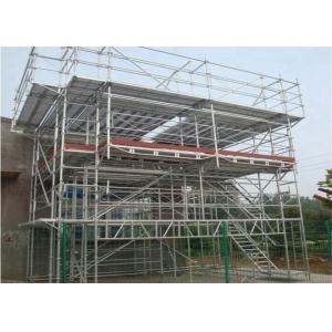 Safety Metal Ringlock Scaffold System Build Jack Scaffolding Self - Locking