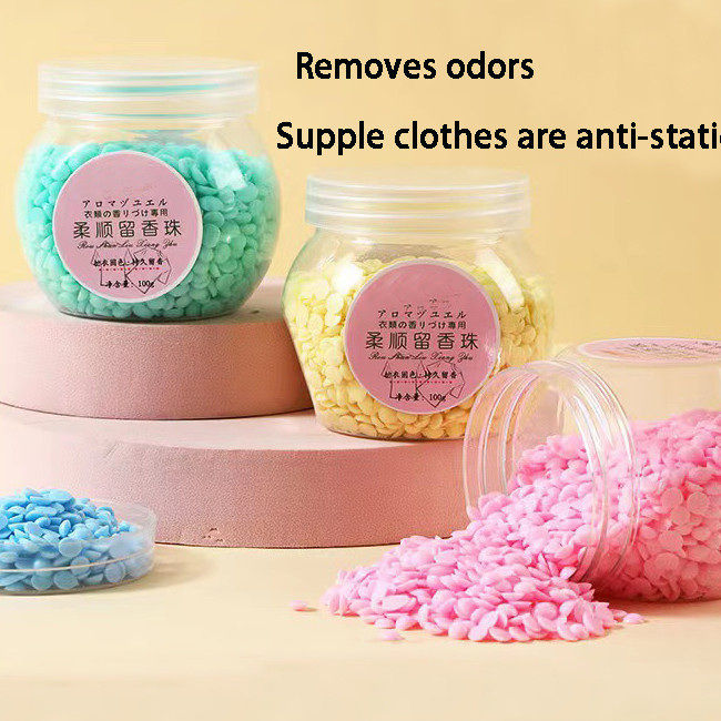 Antibacterial Clothing Protective Fragrance Beads For Laundry Sustainable Fabric Softener Pellets