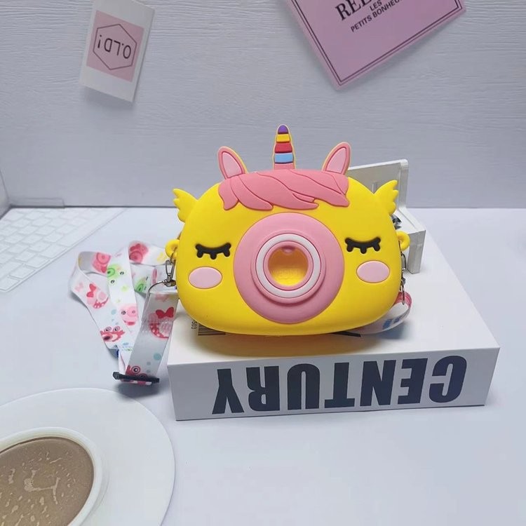 Big Pop Purse Unicorn Pop Purse For Girl Pop Bag With Unicorn Pop Toy Shoulder Bag Fidget Toys Pop Fidget Backpack Toy