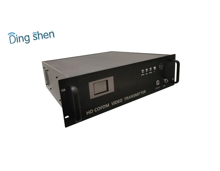 Vehicle Mounted HD Video Surveillance Sender COFDM Wireless Transmitter Long Distance