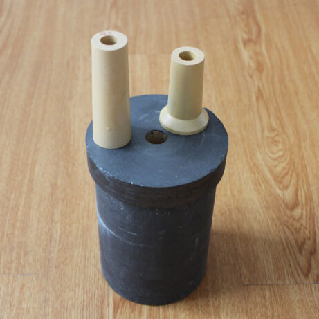 0.34% CaO Content Refractory 95% Zirconia Metering Nozzle for Steel Casting