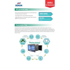 PHT UVC Kit for AHU, RTU Return air duct, help to kill virus and baterial in the