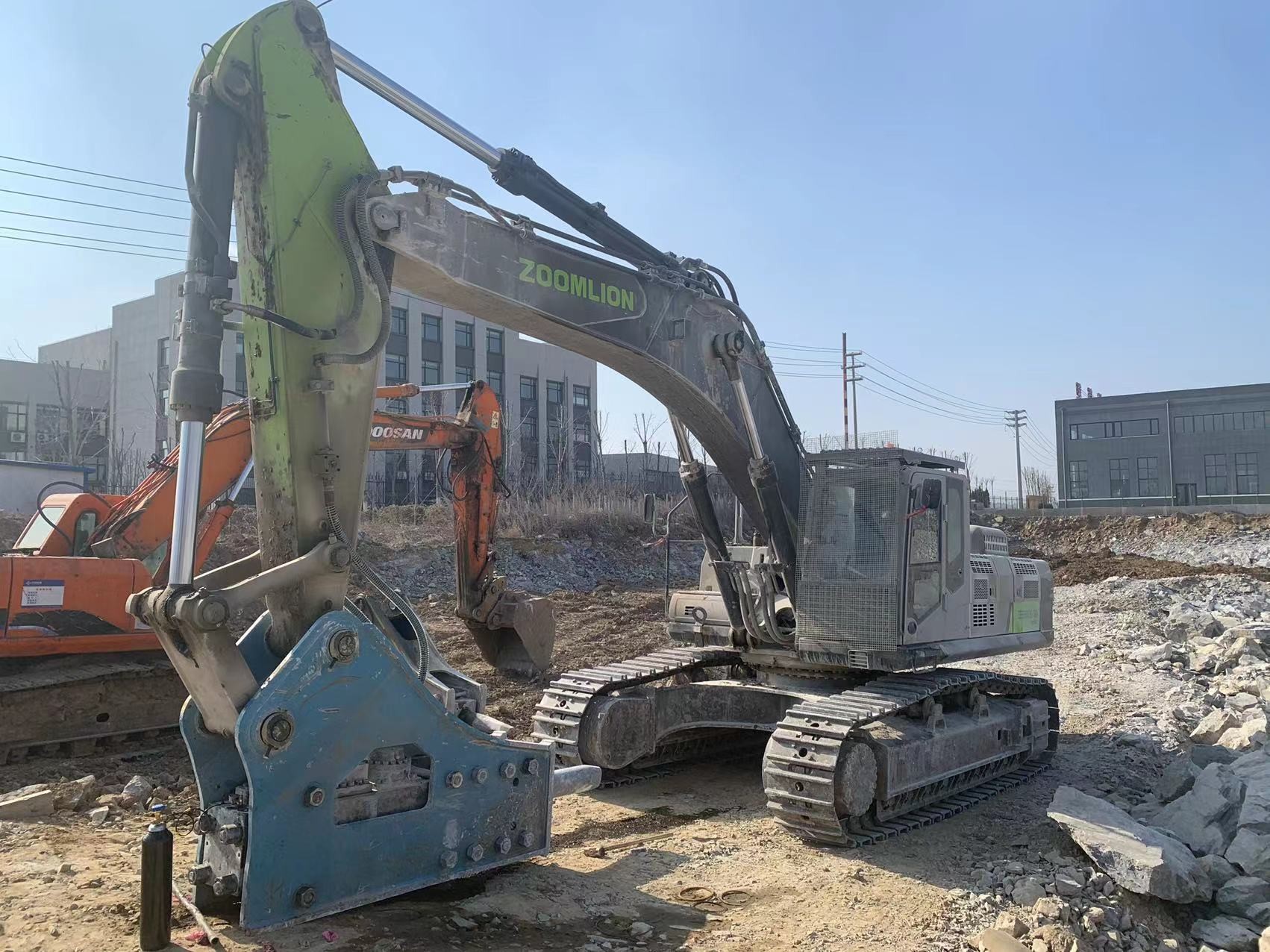 Medium Series Hydraulic Rock Breaker Hammer Top Type For All Excavators