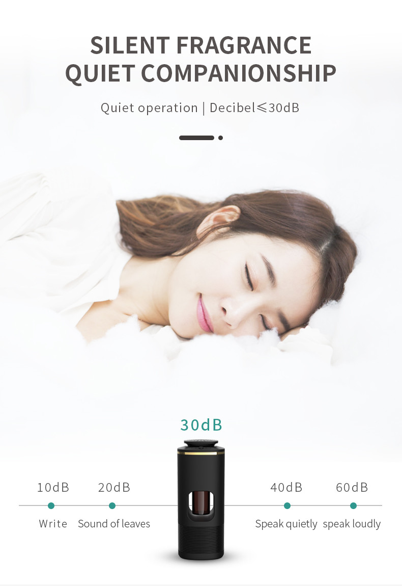 Electric Battery Aroma Diffuser Machines With Timer 4.3ml/h Mist Output