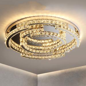  Luxury Crystal Ceiling Lamp Suitable for Living Room Bar Bedroom Ceiling Lamp(WH-CA-102) Manufactures