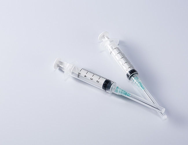 FDA510K Medical Sterile Disposable Syringe With Needle 5ml