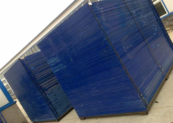 Interpon Powder Coated Blue Construction Temporary Fence Height 6’/1830mm*Width9
