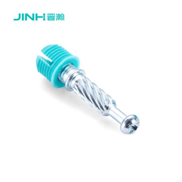 Jh-2148 Steel Minifix Spreading Bolts 32mm Furniture Fitting For Flat Packed
