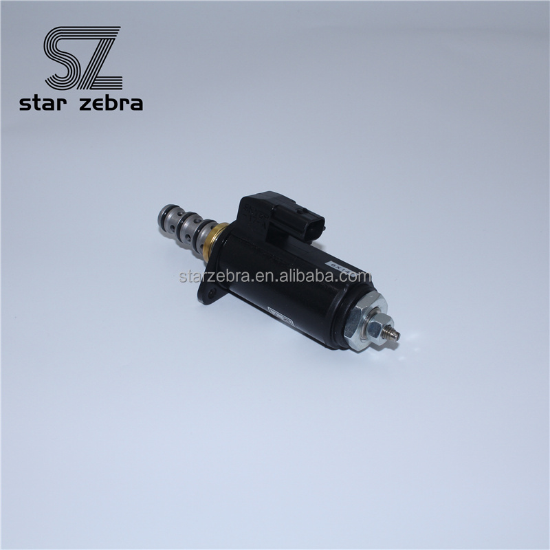 SK200-8 Excavator Hydraulic Main Pump Solenoid Valve KDRDE5K-31 40C50-213 Silver Black Perfect for Construction Industry
