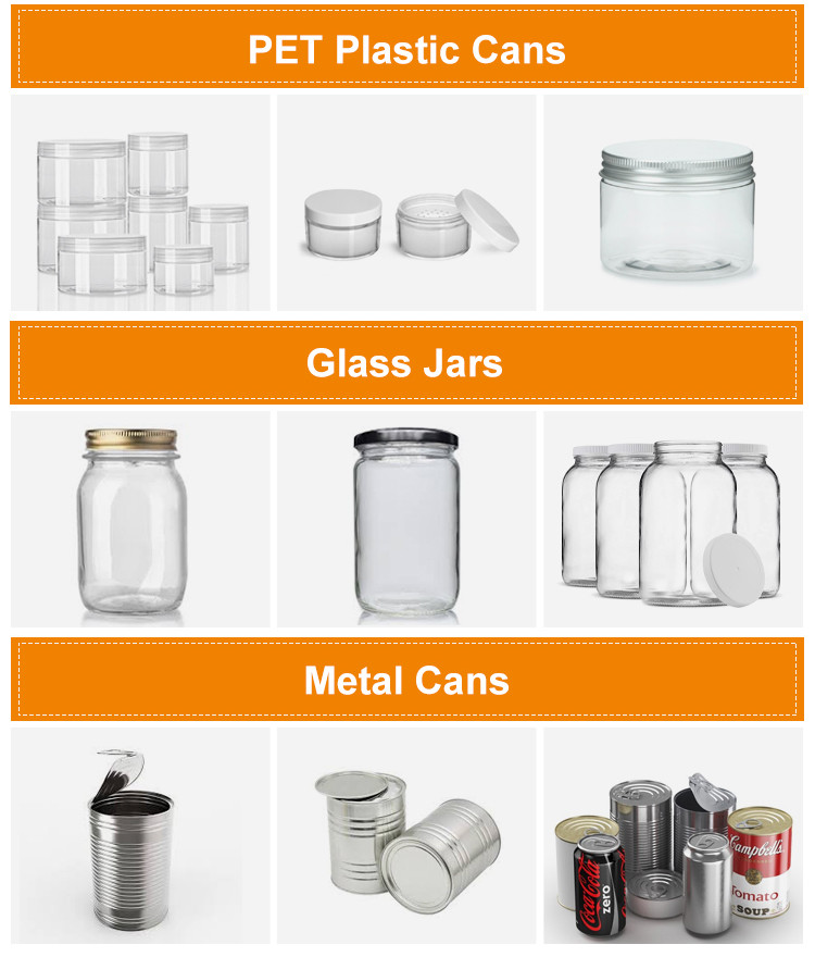 Fully Automatic Bottle Puffed Food Can Filling Machines Bugles Prawn Crackers Jar Filling Machine