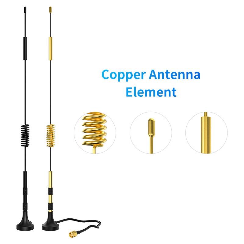 10dbi Gain Dual Band Mimo Loop Mounted Base Sucker Antenna for in Outdoor Environments