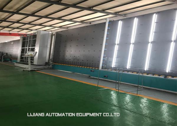 Quality Hydraulic Insulating Glass Line 300*500 Millimeter Min Size With Speed Change Device for sale