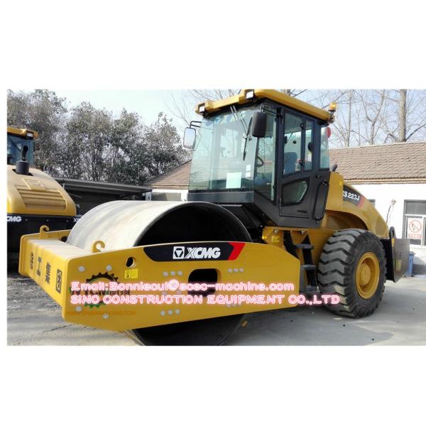 22 ton Construction Road Roller Compactor XCMG XS223J Single Drum Vibratory
