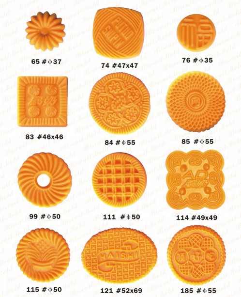 Biscuit Making Auxiliary Machine Plastic And Copper Biscuit Mould