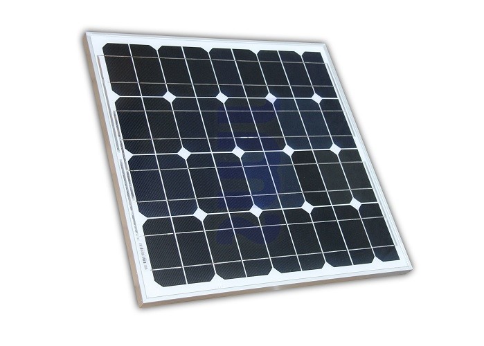 50 Watt Mono PV Solar Panels Aluminium Frame Charging For Solar Camping Light