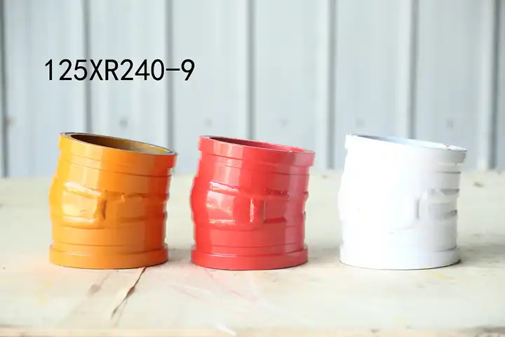 Wear Resistance Sany Concrete Pump Parts Delivery Pipe Double Layer 125XR240-9