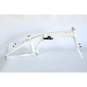 Bicycle Frame OEM Customized Folding Ebike Frame 2900g Gloss Surface Processing