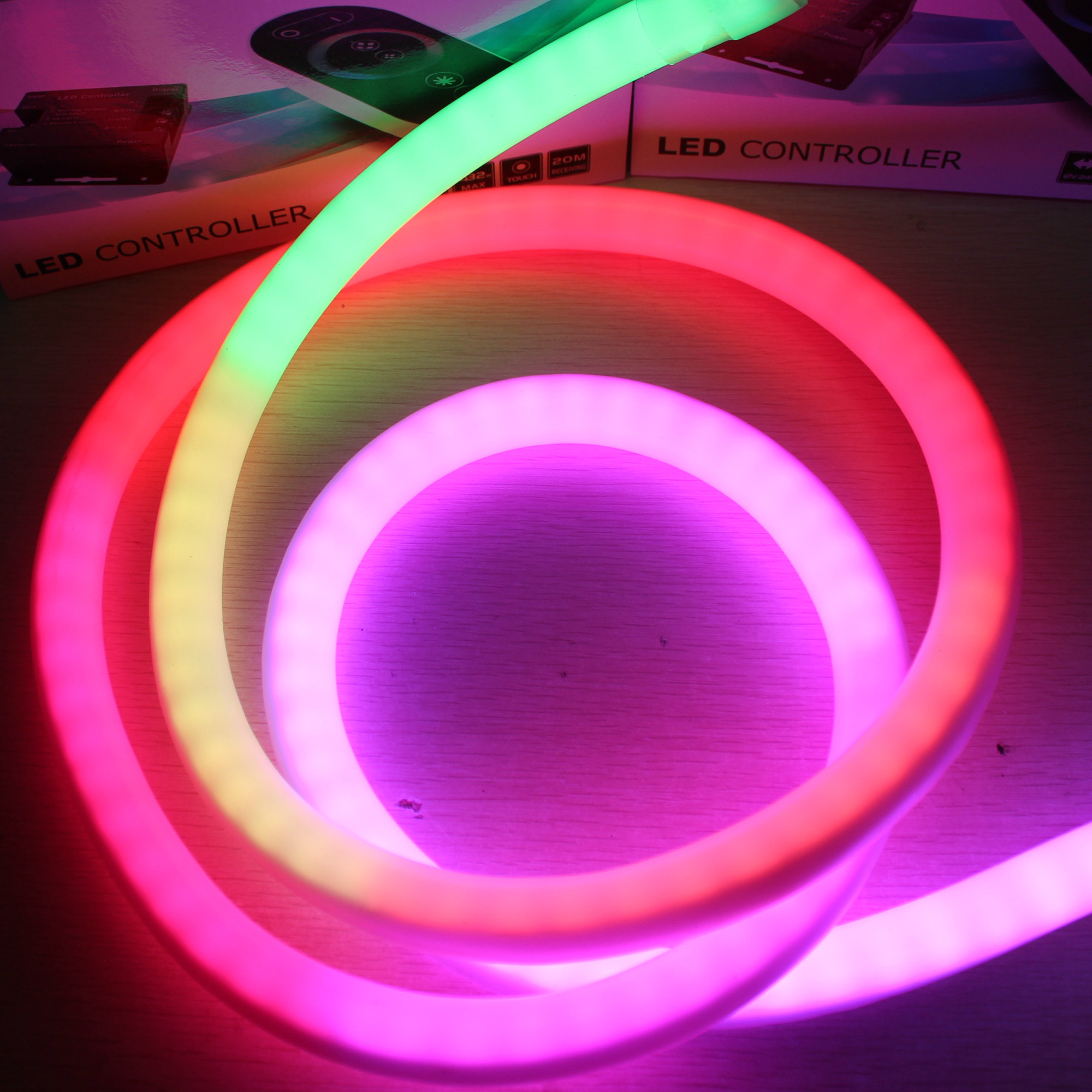 12v rgb mini led spot 110v led neon rope light 360 round rgb w flexible strips