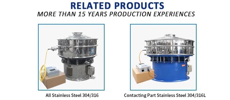 SUS / Carbon Steel Ultrasonic Vibrating Sieve Machine For Fine Powder Siftering