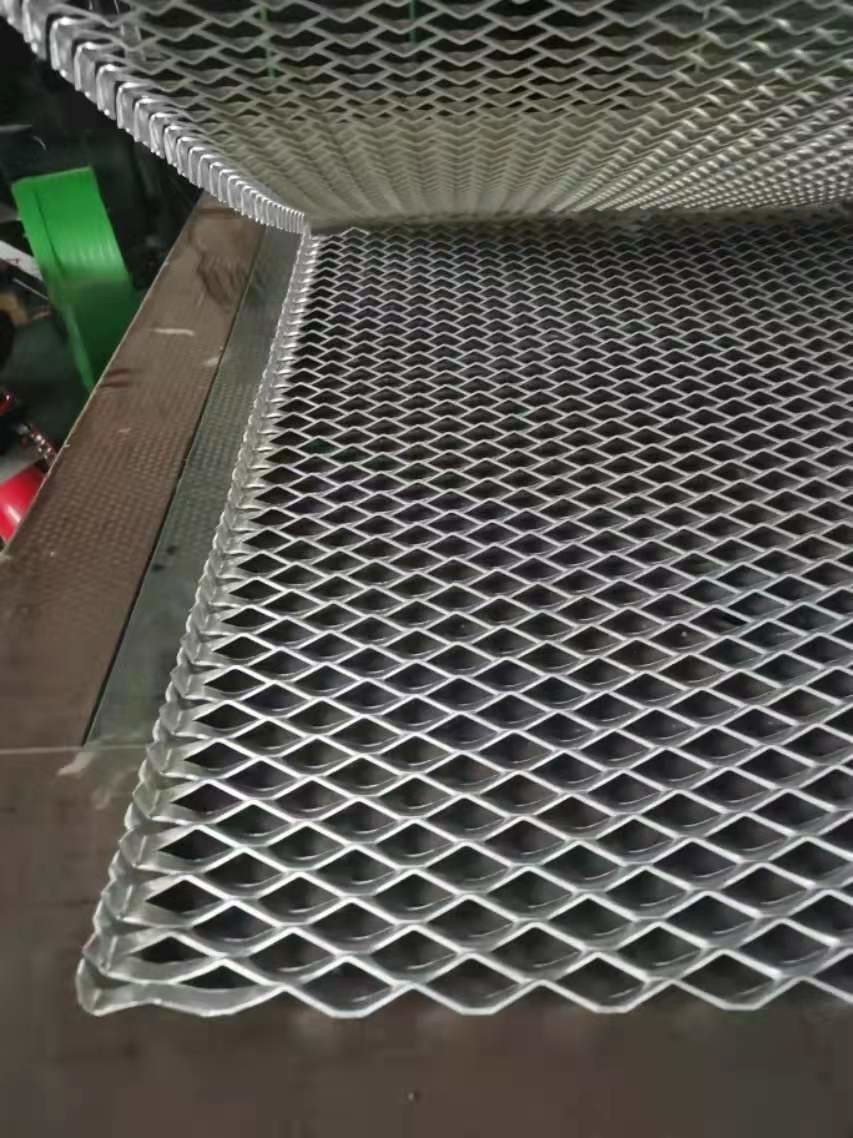 Powder Coating Expanding Wire Mesh Aluminium Sheet 600mm Width 2m Length