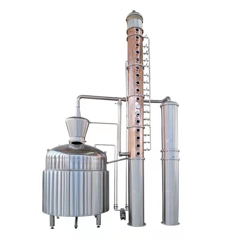 500lt Distillery Equipment For Gin And Whisky Featuring Four Heating Techniques