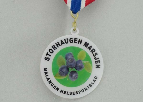 Quality University Custom Medal Awards , Brass Offset Printing Round Medal for sale