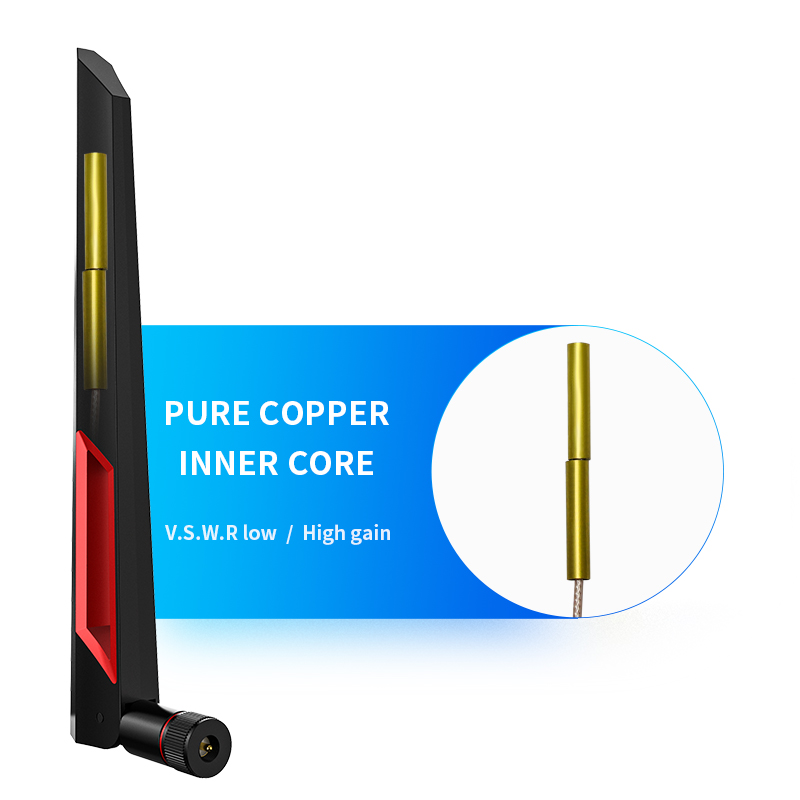 Dual Band 5dBi Gain ABS Receiver Wireless 50 Mile Long Range 2.4G 5.8G Router Wifi Antenna