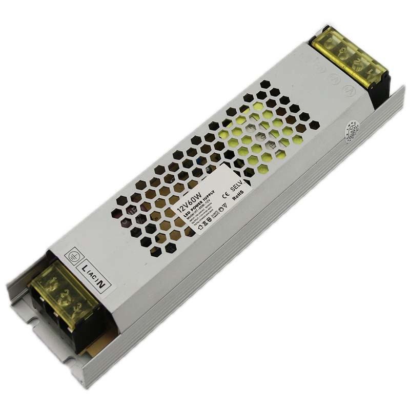 24 volt power supply 60w Ultra Slim power supply IP20 LED light strip power supply