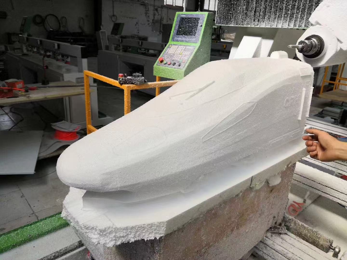 Gantry 5 Axis Foam Polystyrene Mold CNC Engraving Machine